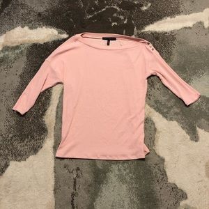 Off the Shoulder pink sweater. GREAT condition!